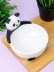Тарелка глубокая керамическая «Panda bowl», 13 х 15 х 15 см 