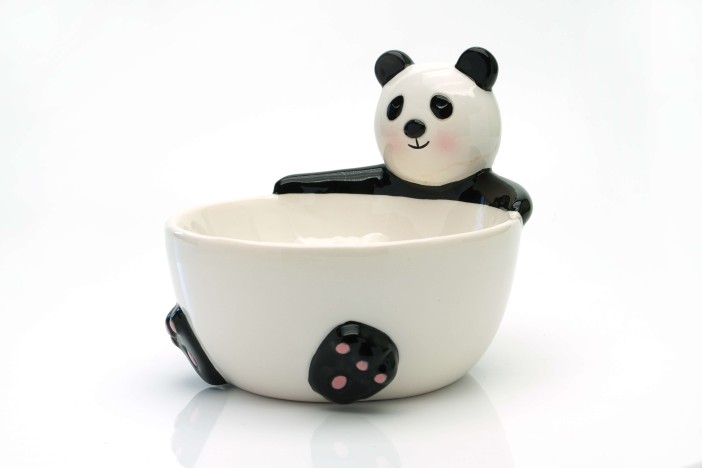 Тарелка глубокая керамическая «Panda bowl», 13 х 15 х 15 см 