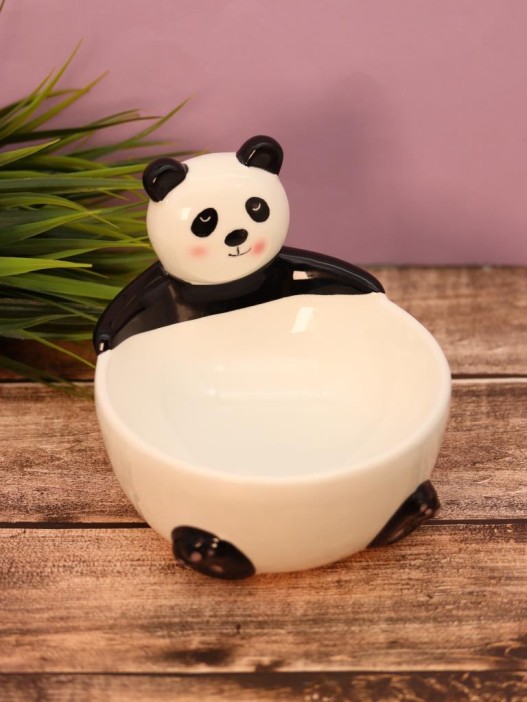 Тарелка глубокая керамическая «Panda bowl», 13 х 15 х 15 см 