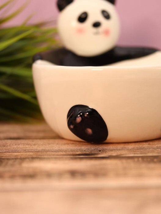 Тарелка глубокая керамическая «Panda bowl», 13 х 15 х 15 см 