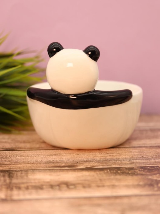 Тарелка глубокая керамическая «Panda bowl», 13 х 15 х 15 см 