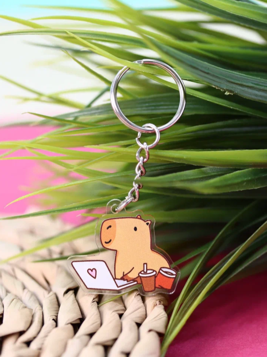 Брелок «Capybara works» 