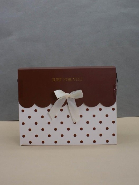 Пакет подарочный «Elegant bag», brown (24.5*19.5*9.5) 