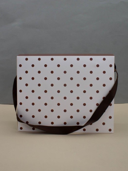 Пакет подарочный «Elegant bag», brown (24.5*19.5*9.5) 