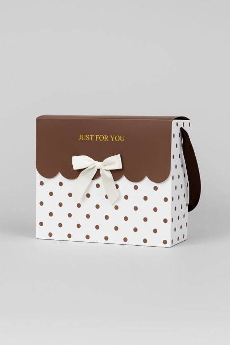 Пакет подарочный «Elegant bag», brown (24.5*19.5*9.5) 