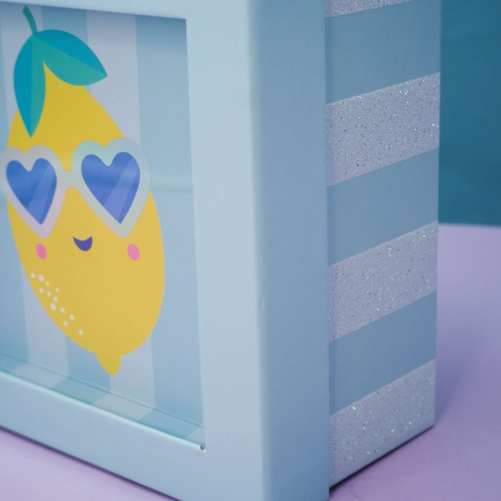 Подарочная коробка «Lemon glass», 17*17*8 