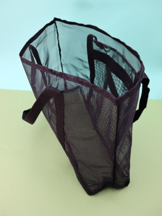 Сумка шоппер &quot;Transparent&quot;, black (47*12*29.5 см) 