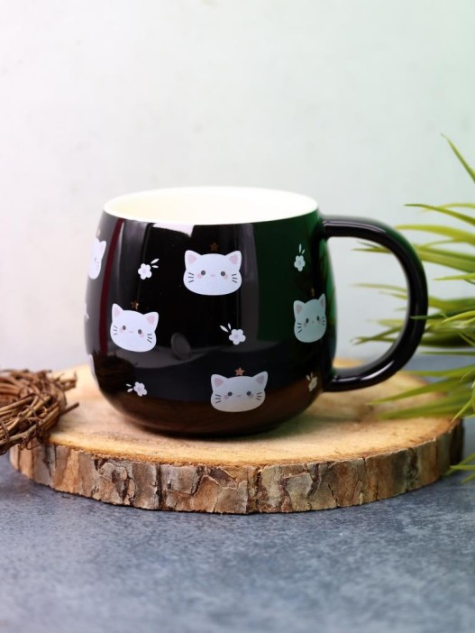 Кружка «Lucky cat's paw», blue (440 ml) 