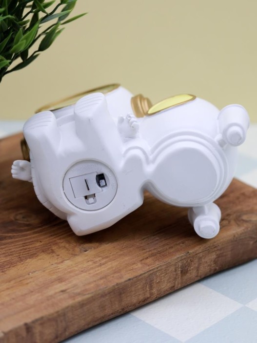 Ночник - подставка для канцелярских принадлежностей «Cosmo rocket», white 