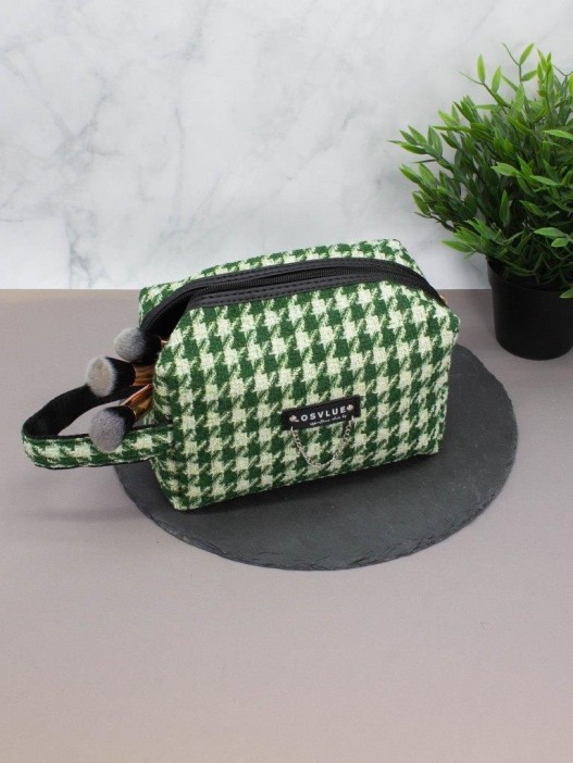 Косметичка &quot;Style love you&quot;, green (13х20х10 см) 