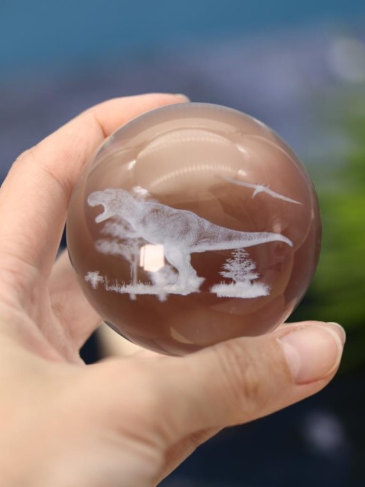 Ночник 3D iLikeGift «Planet of dinosaurs» (6 см) 