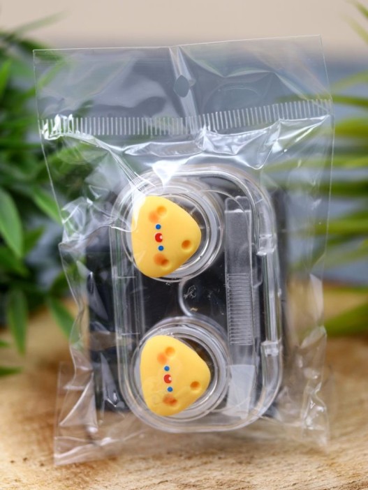 Контейнер для линз «Two cheeses» 