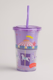 Тамблер "Happy park", purple