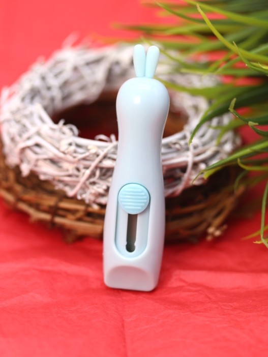 Канцелярский нож &quot;Minimalistic bunny&quot;, blue 