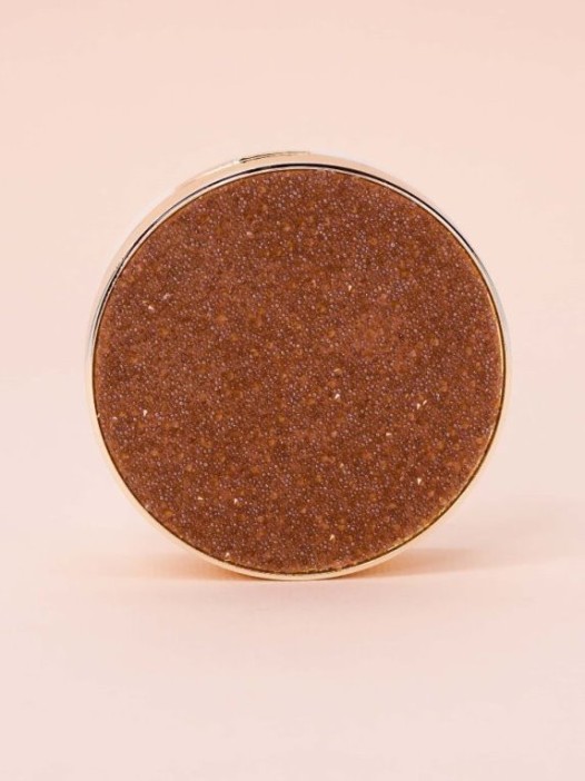 Контейнер для линз &quot;Gloss&quot; brown 