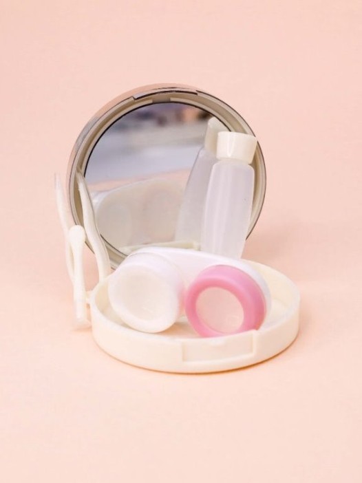 Контейнер для линз &quot;Gloss&quot; brown 