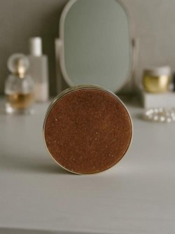 Контейнер для линз "Gloss" brown