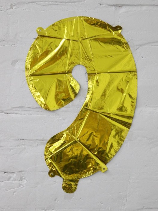 Шар фольгированный &quot;Milestone moments&quot; цифра 9, золото (40 см) 