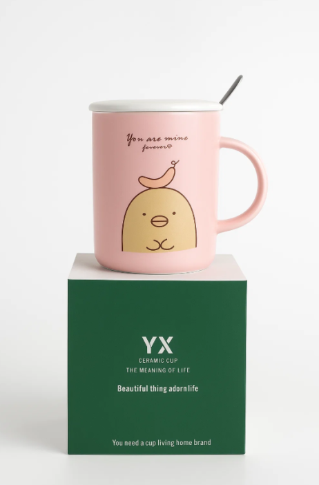 Кружка «U are my favorite», sausage pink (350 ml) 