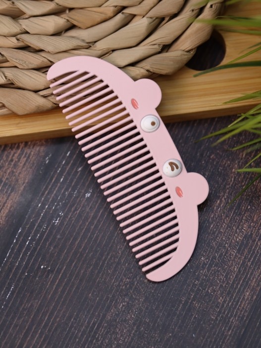 Расческа "Funny face", pink 
