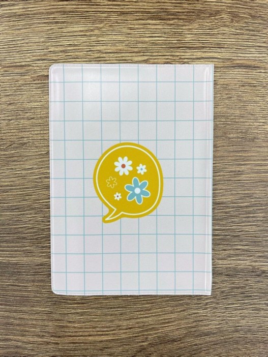 Обложка для паспорта &quot;Daisy&quot;, плотность 280 мкм 