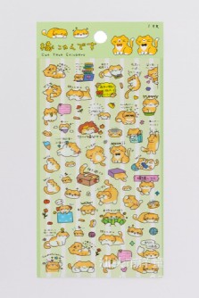 Наклейки "Active kitty"