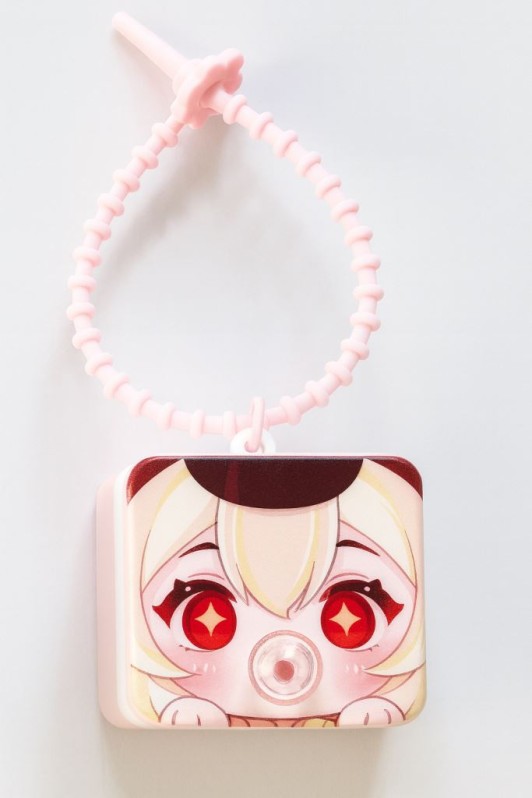 Брелок-мялка с тревел креплением «Anime pals», red 