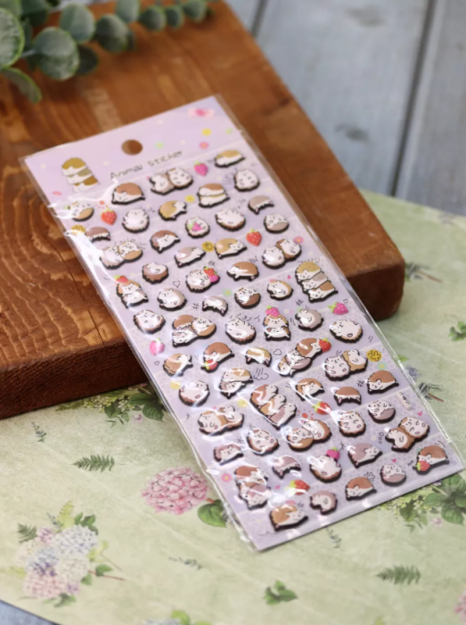 Наклейки объемные &quot;Hamsters&quot; 