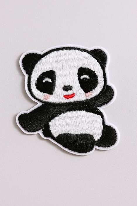 Термонашивка для одежды iLikeGift «Panda» 6*5,5 см. 