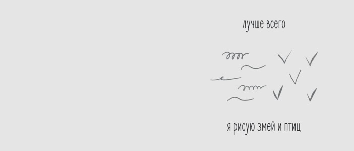 Обложка для студенческого «Лучше всего я рисую змей и птиц», плотность 600 мкм 