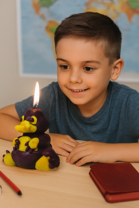 Набор для творчества Гарри Поттер, слепи свечу «Утка» 