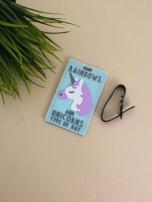 Бирка для багажа &quot;Unicorn rainbows&quot; 