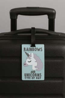 Бирка для багажа &quot;Unicorn rainbows&quot;
