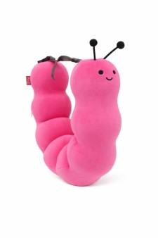 Мягкая игрушка-подушка для шеи "Caterpillar", pink (68*10см)