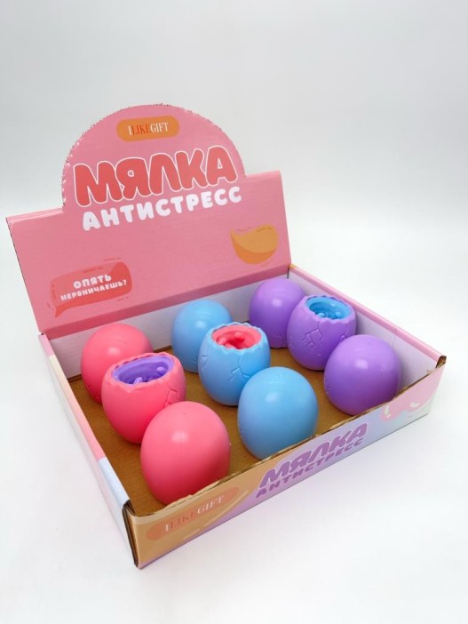 Мялка - антистресс «Unicorn», шоу-бокс 12 шт. 