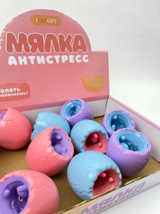 Мялка - антистресс «Unicorn», шоу-бокс 12 шт. 