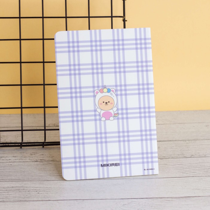 Тетрадь (A5) "Lovely day unicorn", purple (13.5*20.5) 