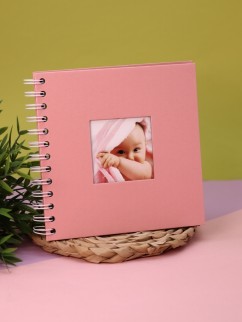 Фотоальбом &quot;Classical mini&quot;, pink (17 х 17 см)
