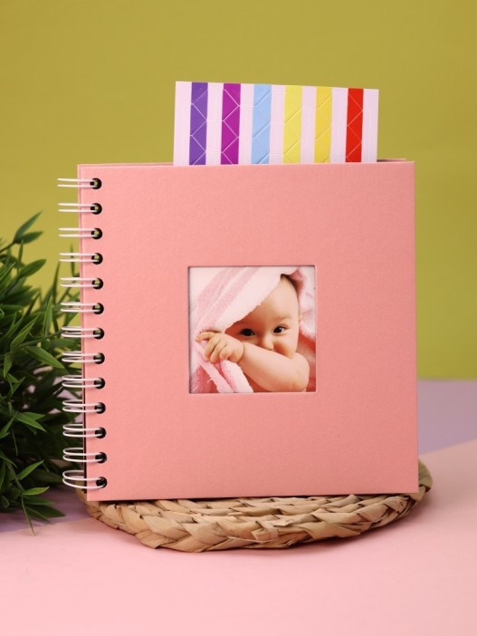 Фотоальбом &quot;Classical mini&quot;, pink (17 х 17 см) 