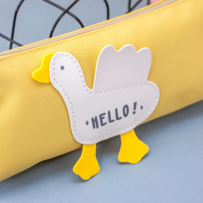Пенал "Hello duck", yellow 