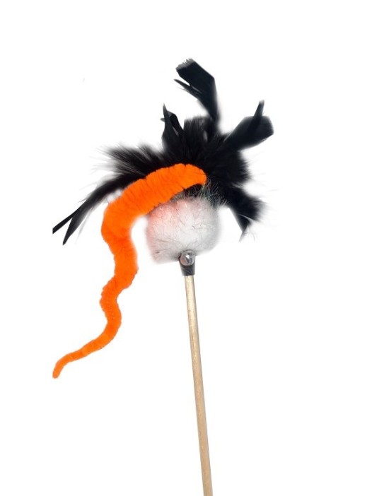 Махалка для кошек &quot;Оранжевый змей&quot;, 50 см 