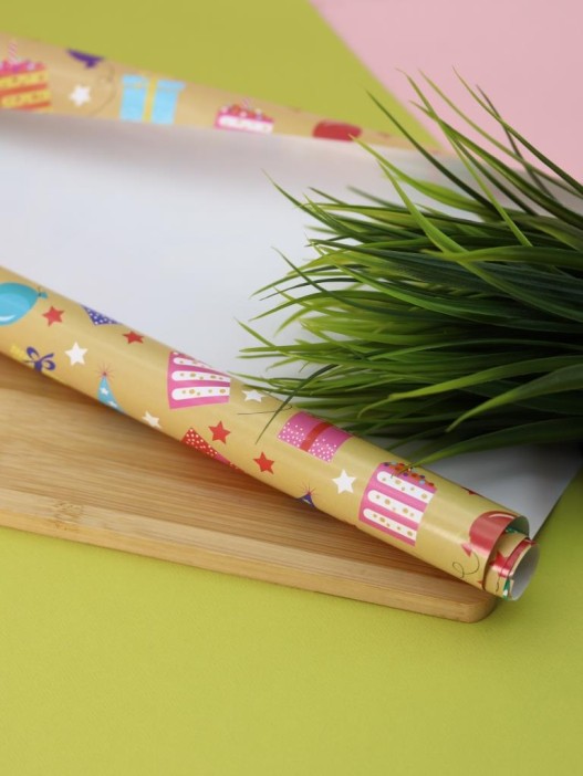 Упаковочная бумага «Joyful Wraps» 1 рулон, 50*70 см 