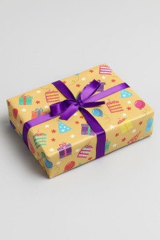 Упаковочная бумага «Joyful Wraps» 1 рулон, 50*70 см