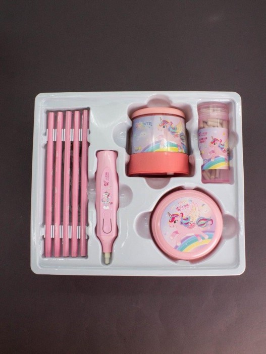 Электрический канцелярский набор &quot;Unicorn&quot; (25,5*22  см) 