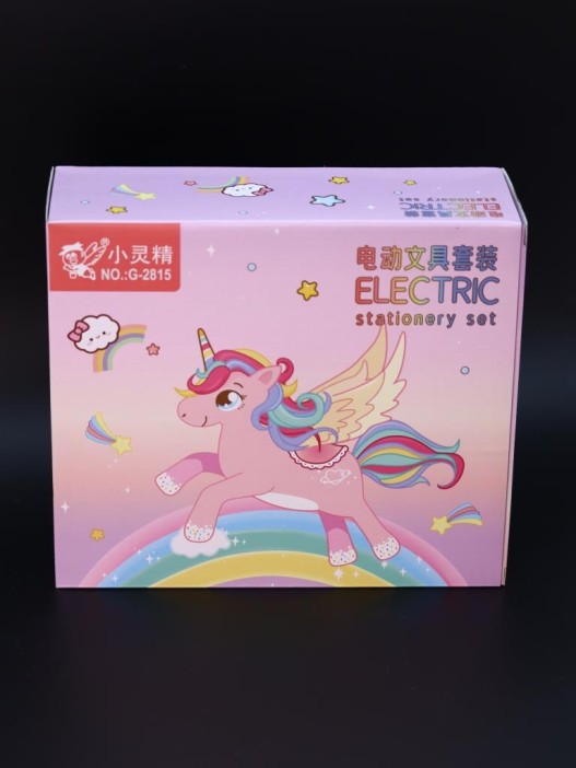 Электрический канцелярский набор &quot;Unicorn&quot; (25,5*22  см) 