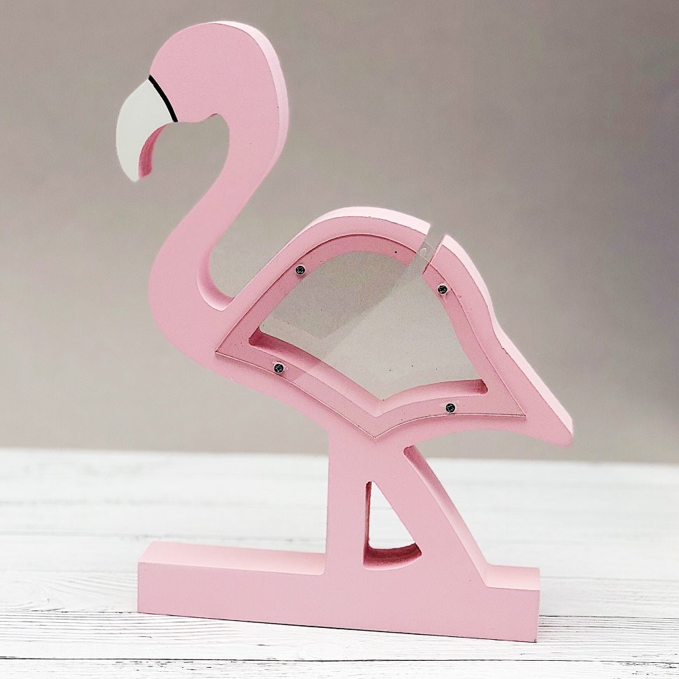 Копилка "Фламинго", pink