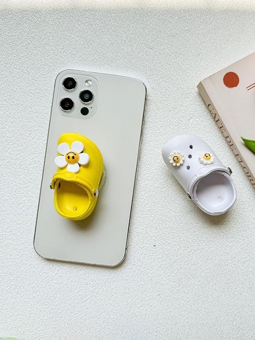 Попсокет &quot;Slippers flower&quot;, yellow 