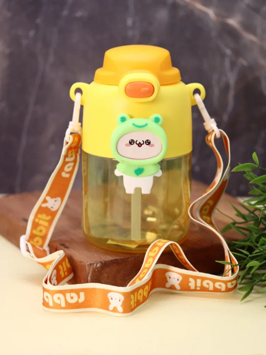 Бутылка «Cute animal, frog», yellow (800 мл) 