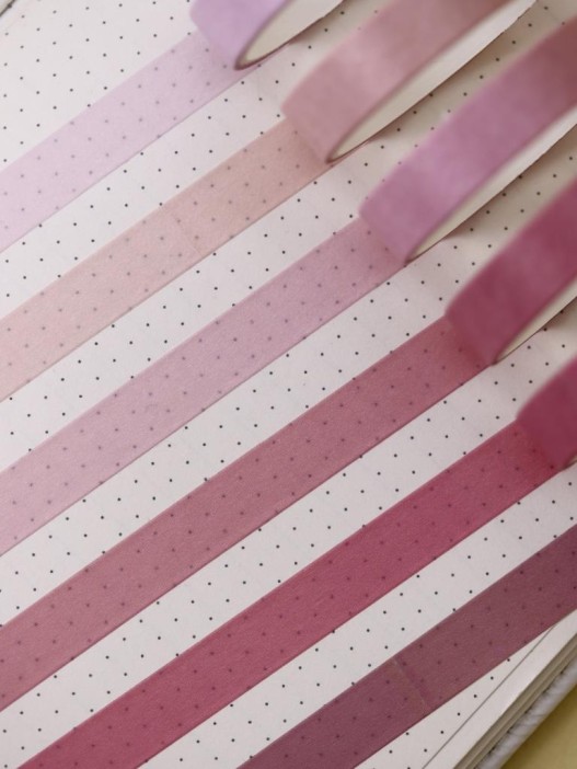 Набор декоративного скотча &quot;Classic colored&quot;, pink 