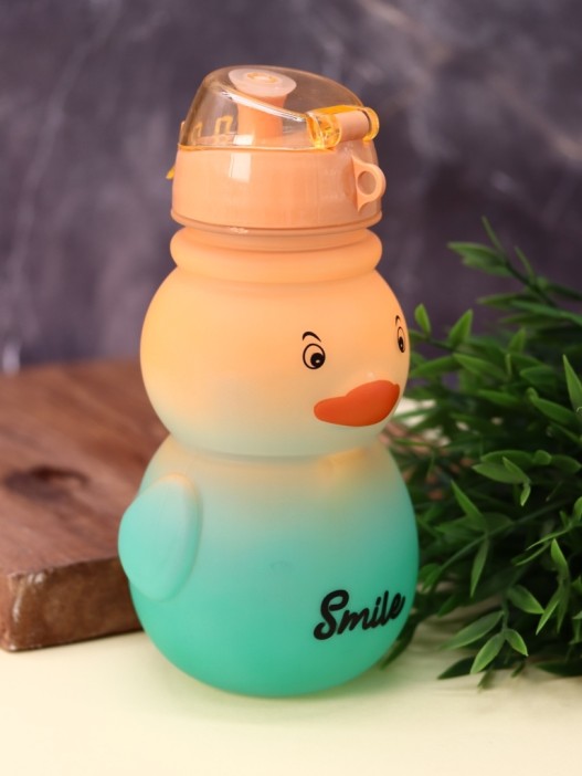 Бутылка «Cute duck», orange-green (880 мл) 